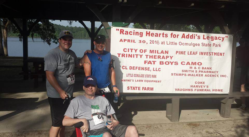 Racing Hearts for Addi's Legacy McRae
